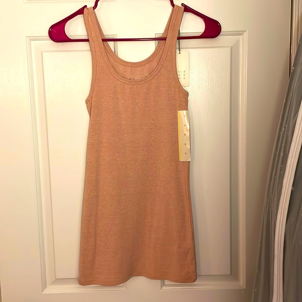 Rose gold tank